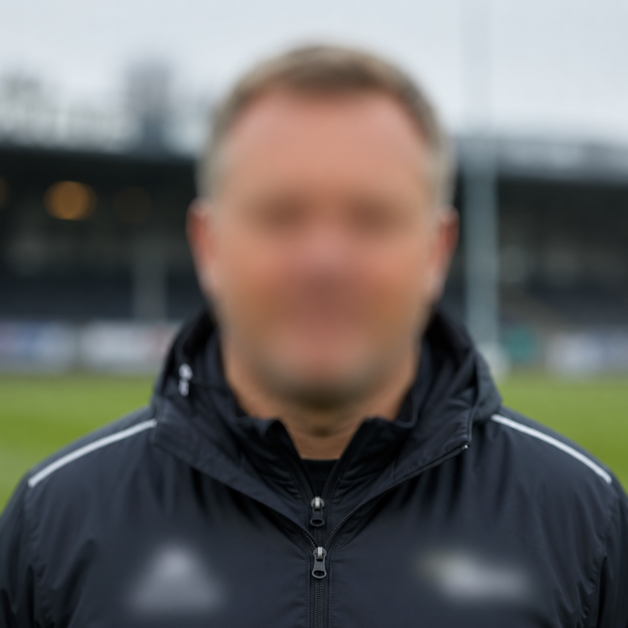 Rugby coach analysing team performance and tactics